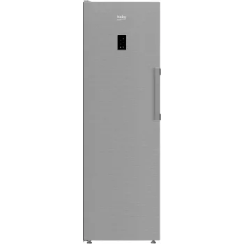 BEKO congelatore B3RMFNE314XB, classe di efficienza energetica E, 186,5 cm, 286L, colore inox
