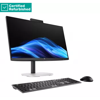 RENEW SILVER HP ProStudio 4 AIO All-in-One 24 - Ultra 5-235, 16GB, 512GB SSD, 23,8 pollici FHD non touch AG, regolabile in altezza, mouse USB, Win 11 Pro, 1 anno