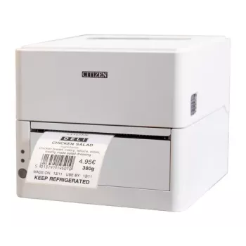 Citizen CL-H300SV stampante_ argento USB bianco spina EU spazio per opzionale