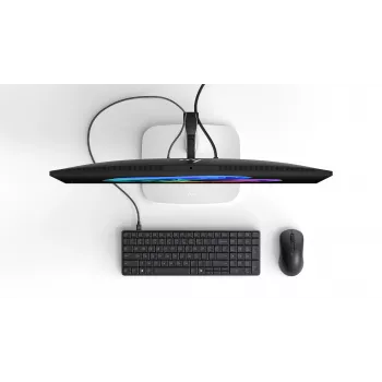 HP EliteBoard G1a AI - Ryzen 5 330, 16GB, 512GB SSD, WiFi & BT, FPR, Tastiera US con retroilluminazione e protezione antischizzo, mouse 675M, 32Wh, Win 11 Pro, 3 anni