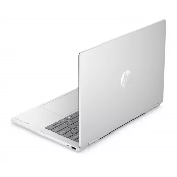 HP OmniBook 5 Flip NG AI 14-km0001nnx - Ultra 7 355, 32GB LPDDR5X 7467 on-board, 512GB, Touch/14,0 2K (1920x1200) OLED, Glacier Silver DF+ AI-Logo - 5MP IR TNR, senza alimentatore AC 65W, Win 11 Home, 1 anno