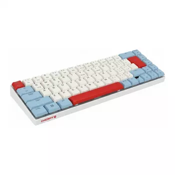 Cherry TAS MX-LP 2.1 tastiera wireless compatta layout DE bianca