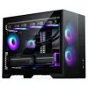 PHANTEKS XT M3 case PC, case mini + ventole D30 PWM Regular Airflow D-RGB, confezione da 3, nero