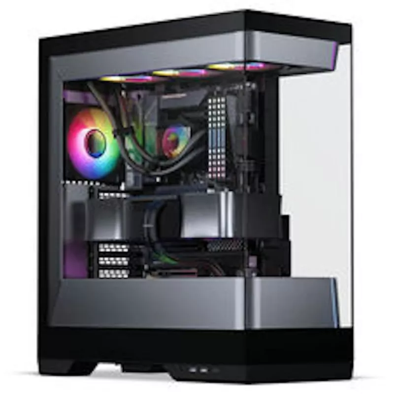 PHANTEKS S2 case PC, incl. 4x ventole 120mm, Glacier One 360M25 Gen2 DRGB raffreddamento a liquido AiO