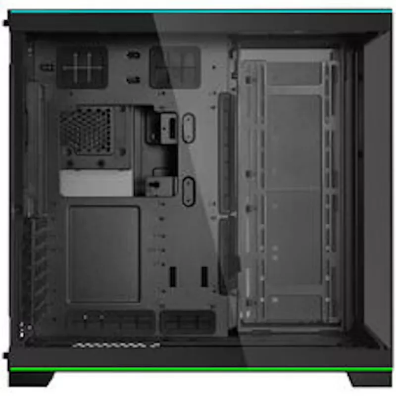 Lian Li O11D EVO RGB case PC bundle + HydroShift II LCD-S 360TL AiO + 6x ventole UNI FAN SL-INF 120 Reverse Blade + UNI HUB SL-INF - nero