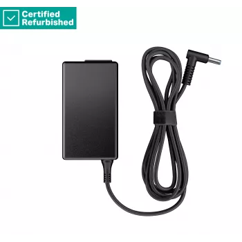 RENEW GOLD HP 65W Alimentatore AC Smart per notebook - caricabatterie con connettore maschio cavo 4,5mm e adattatore 7,4mm / compatibile con HP serie 200, ProBook serie 400/600, EliteBook serie 700/800
