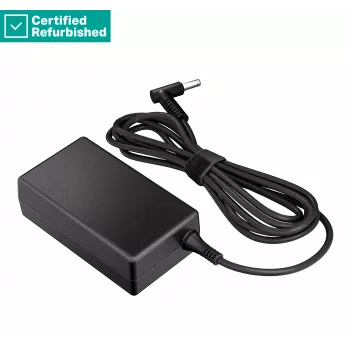 RENEW GOLD HP 65W Alimentatore AC Smart per notebook - caricabatterie con connettore maschio cavo 4,5mm e adattatore 7,4mm / compatibile con HP serie 200, ProBook serie 400/600, EliteBook serie 700/800