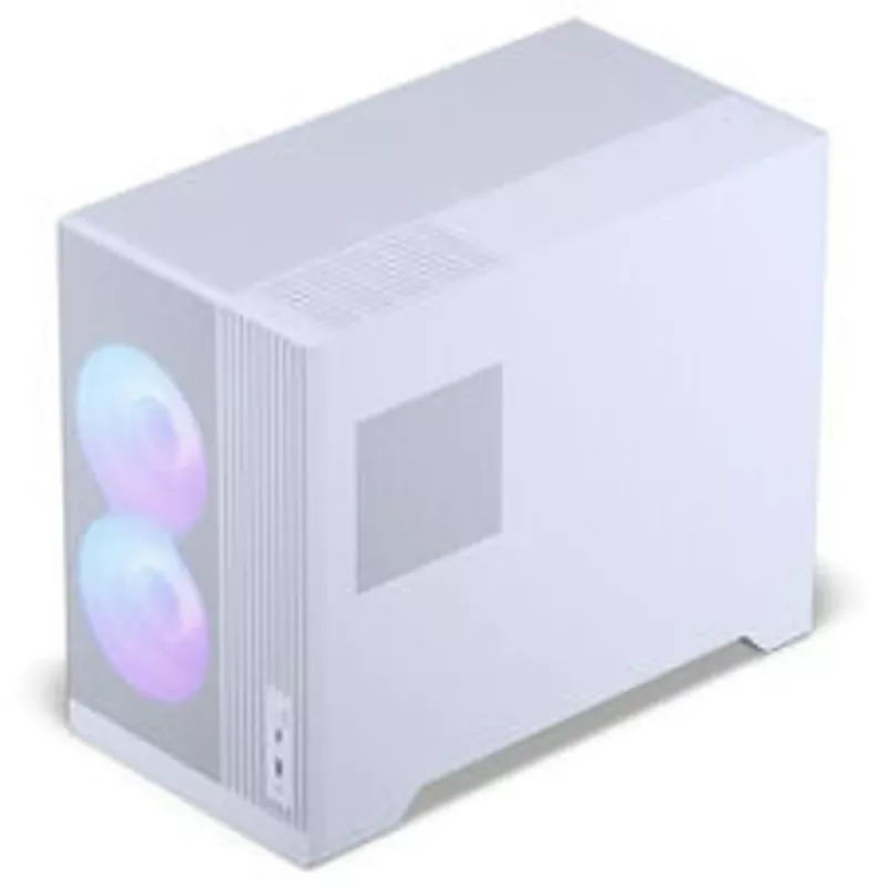 Case PC Phanteks XT M3, case Mini + ventole D30 PWM Regular Airflow D-RGB, confezione da 3, bianco