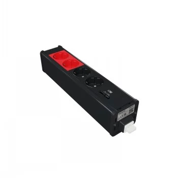 SCHNEIDER ELECTRIC UNICA SYSTEM+ UNITÀ MOD. 2W/2R+USBA/C ANTRACITE