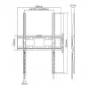 LH-GROUP supporto a parete verticale 37-75