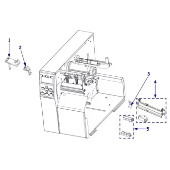 Sensore Zebra per fine carta - per Zebra 110Xi4