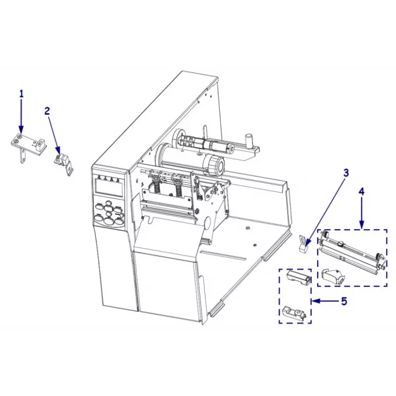 Sensore Zebra per fine carta - per Zebra 110Xi4