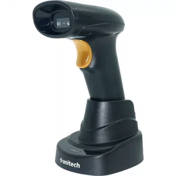 Unitech MS822B 2D SR Imager 2.4G Wireless Bluetooth con stazione di ricarica e dongle - lettore di codici a barre - scanner