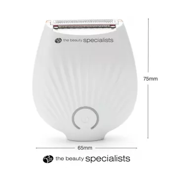 Rio SHSH-WH-BOT-EU/1.0 Go Smooth rasoio per donna, bianco