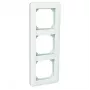 SCHNEIDER ELECTRIC telaio 3 moduli EXXACT con ponte, bianco polare