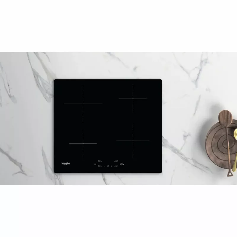 WHIRLPOOL piano cottura a induzione WS Q2160 NE, 60 cm, nero