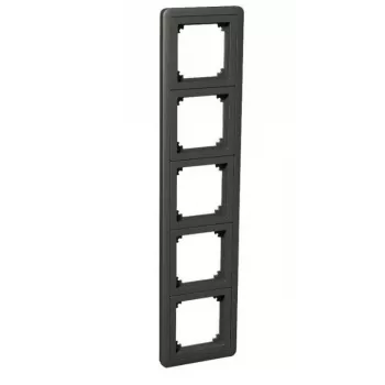 SCHNEIDER ELECTRIC EXXACT COMBI cornice 5-FACH antracite