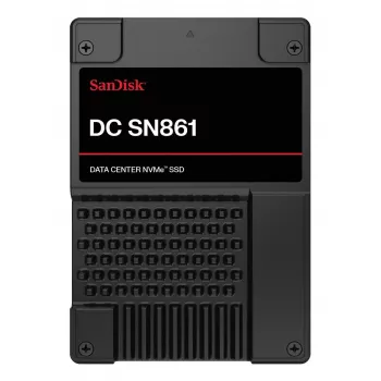 SSD|SANDISK|DC SN861|1920 GB|PCI Express 5.0|NVMe Ja|Velocità di scrittura 3600 MB/s|Velocità di lettura 13700 MB/s|U.2|MTBF 2500000 h|WUS6BA119PSP9X30TS2525