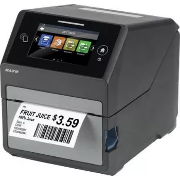 SATO CT4-LX - Termico diretto/trasferimento termico - Stampante POS - 203 x 203 DPI - 8 ips - 0.08 - 0.19 µm - 12,8 cm