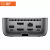 HP Thunderbolt 4 Ultra Dock - OPENBOX - G6 280W con cavo combo - 5x USB-A, 2x USB-C, 1x USB-C Thunderbolt 4, 2x DisplayPort, 1x HDMI, 1x RJ-45, Meteor Silver, 3 anni