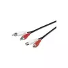 Cavo audio Microconnect AUDCH3 3 m 2 x RCA nero