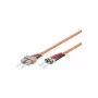 Cavo InfiniBand/fibra ottica Microconnect FIB120002 2 m ST SC arancione