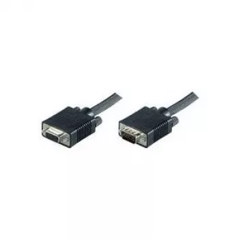 Microconnect MONGH1B adattatore cavo video 1 m SVGA HD15 nero