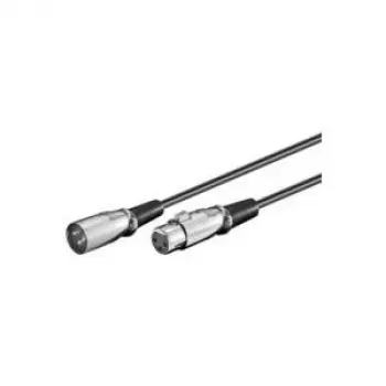Cavo audio Microconnect XLRMF2 2 m XLR (3 poli) nero