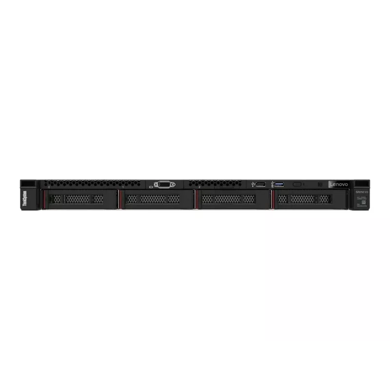Server rack Lenovo ThinkSystem SR250 V3 (1U) Intel® Xeon® 6353P 2,7 GHz 32 GB DDR5-SDRAM 800 W