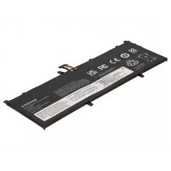 2-Power batteria principale Lenovo Yoga C640-13IML - 49 Wh - nero