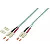 EFB Elektronik O0318.1 Cavo patch in fibra ottica Duplex SC-SC OM4, 1 m, viola