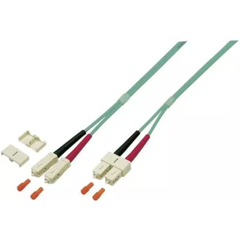 EFB Elektronik O0318.1 Cavo patch in fibra ottica Duplex SC-SC OM4, 1 m, viola