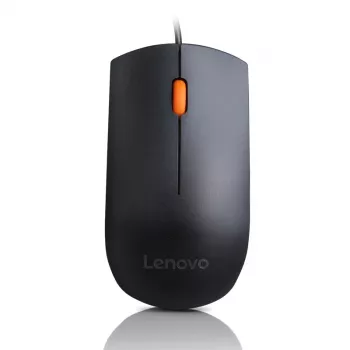 Mouse USB con filo ambidestro Lenovo GX30M41577 ottico, connessione USB, design ambidestro