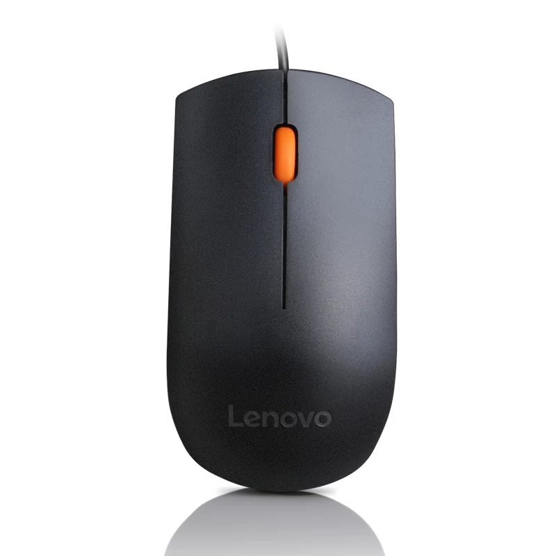 Mouse USB con filo ambidestro Lenovo GX30M41577 ottico, connessione USB, design ambidestro