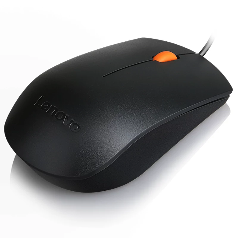 Mouse USB con filo ambidestro Lenovo GX30M41577 ottico, connessione USB, design ambidestro