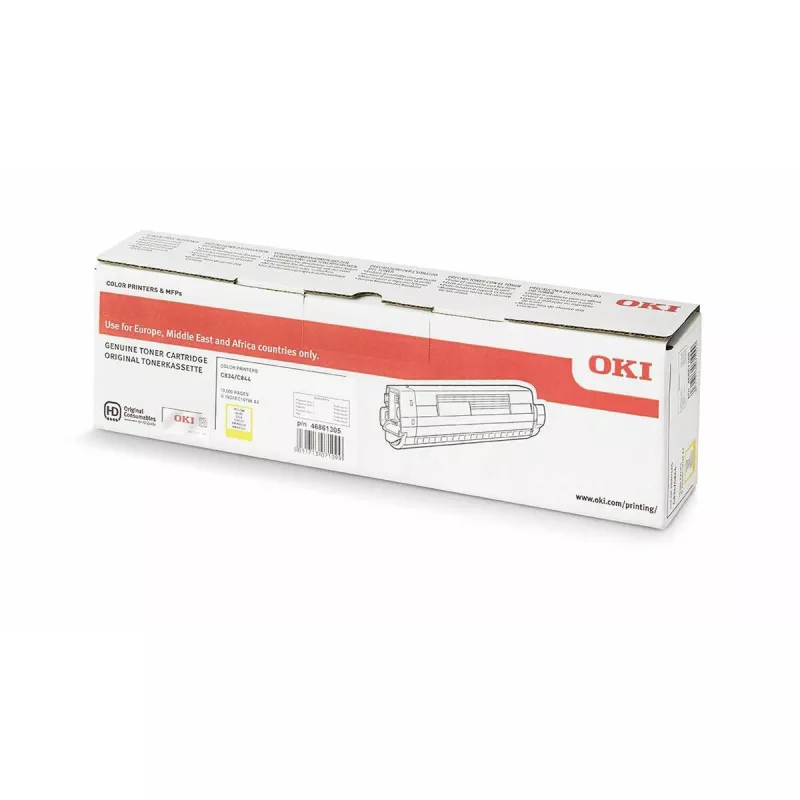 Cartuccia toner OKI - 10k pagine - giallo