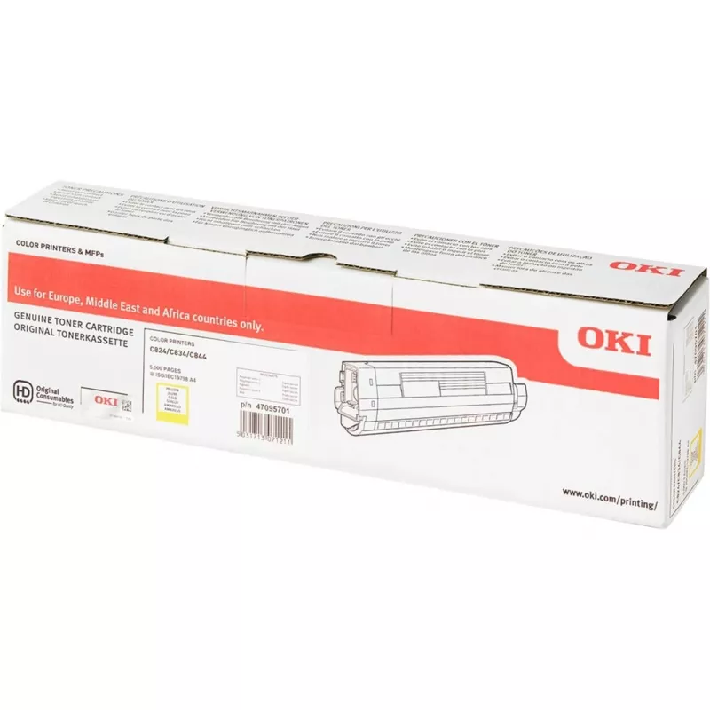 Cartuccia toner OKI - 5k pagine - giallo