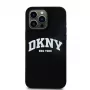 DKNY Hardcase case in silicone per iPhone 16 Pro Max 6,9 pollici compatibile MagSafe, nero