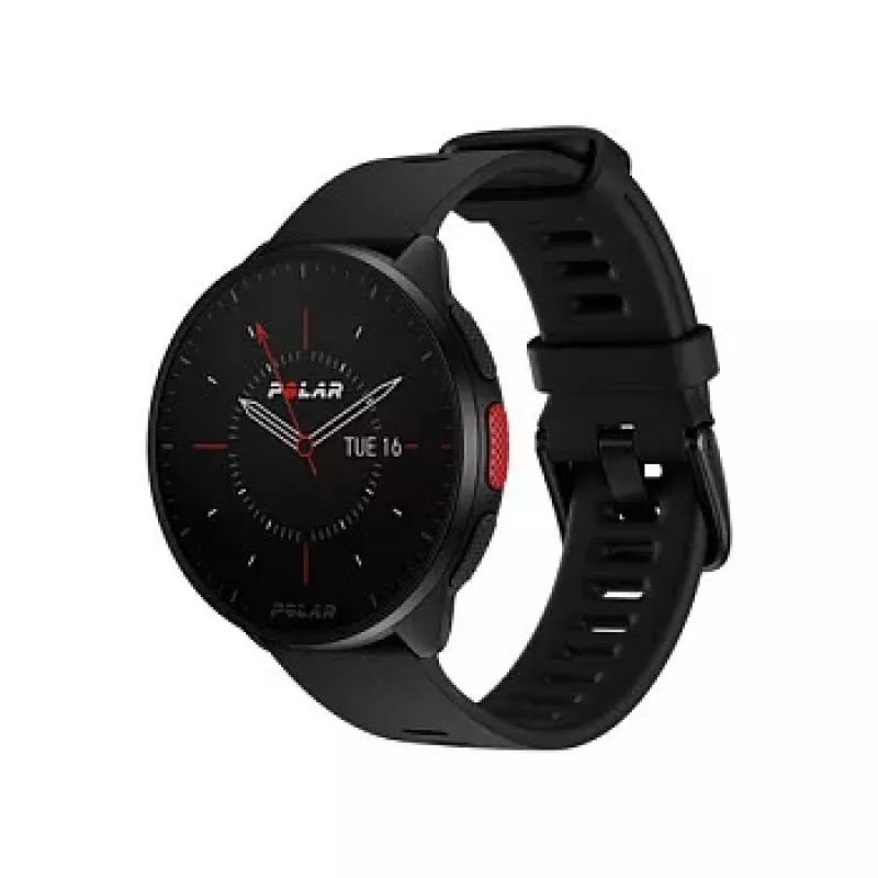 Polar Pacer Orologio GPS Running - Night Black - Cinturino S/L - Display MIP 1,2
