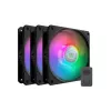 Cooler Master MasterFan 120 Lite ARGB confezione da 3 - ventole per case - 30 dBA