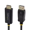 StarTech.com Cavo adattatore da DisplayPort a HDMI da 4,5 m con connettori a presa salda, 4K 60Hz HDR, nero
