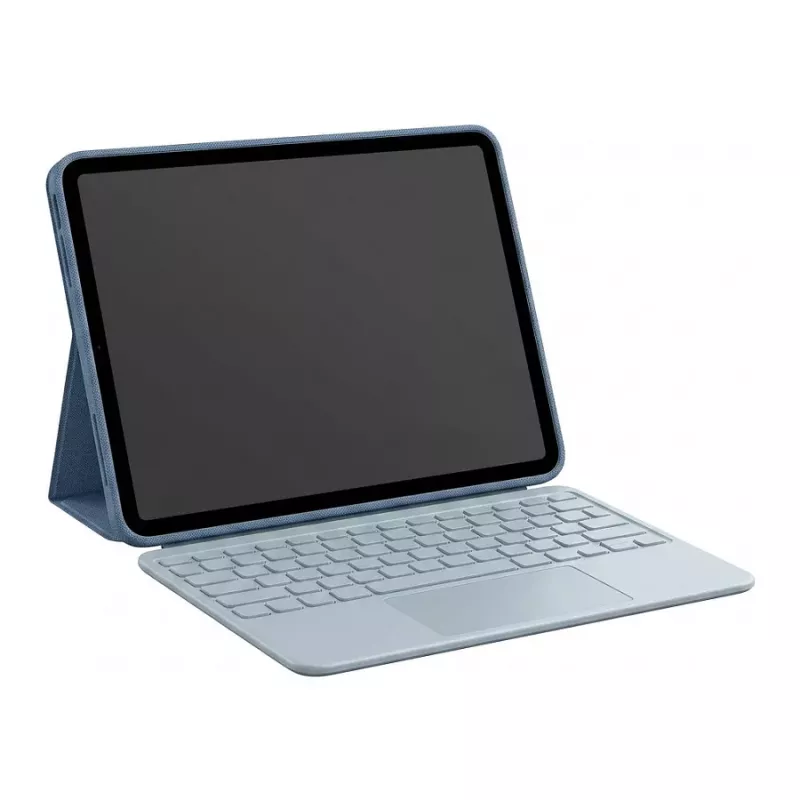 INATECK Custodia per tastiera per iPad 10 QWERTZ Blu