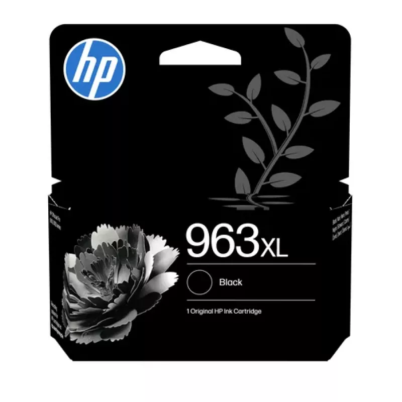 HP 963XL Cartuccia d'inchiostro originale nera ad alto rendimento (42,5 ml, 2.000 pagine)