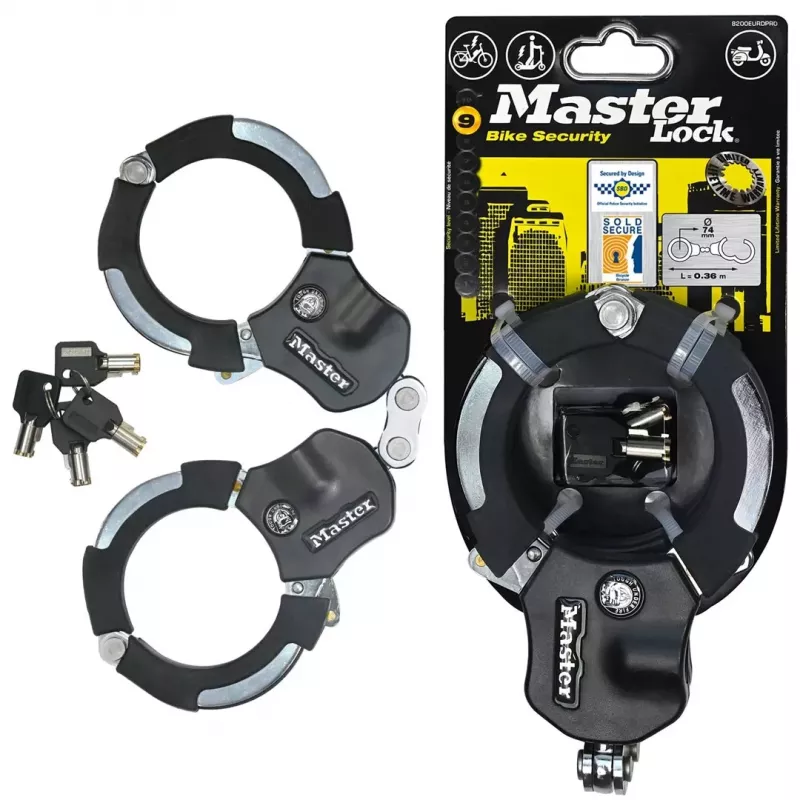 Master Lock Street Cuff Lucchetto Manette - 8200EURDPRO