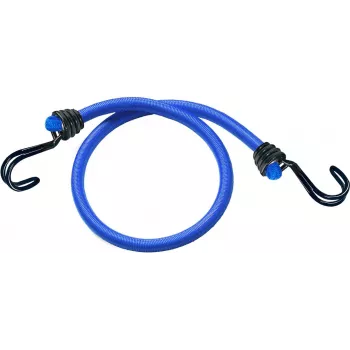 Master Lock Corda Elastica Doppio Filo con Ganci Reversibili 3017EURDAT (confezione da 2, 1 m, nero)