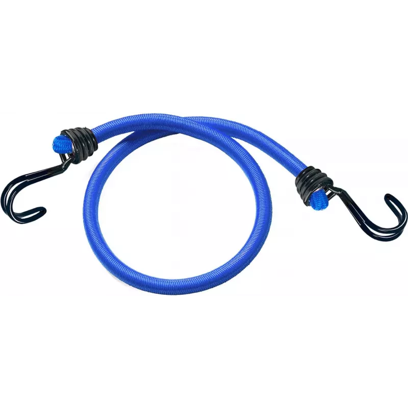 Master Lock Corda Elastica Doppio Filo con Ganci Reversibili 3017EURDAT (confezione da 2, 1 m, nero)