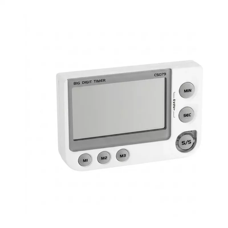 TFA-Dostmann 38.2024 Timer da Cucina Digitale Bianco