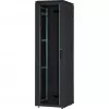 DIGITUS 42HE Armadio di rete Unique 600x600mm Porta in vetro nero