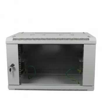 ALLNET Armadio a Parete 19 inch 6U 600x600mm Grigio Chiaro Flat Pack Serie SMA