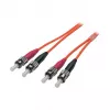 EFB-Elektronik Cavo Patch Duplex ST-ST OM2 3m LSZH 3mm Arancione